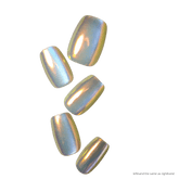 Nails Salon Acrylic Handmade, Press On Nails, 'CITY OF SKY', Manicure, Short Length, Square/Coffin Shape, Gel Glue Included