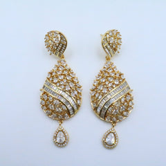 Teardrop Bloom Stud Earrings