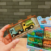 Alloy Engineering Vehicle with Storage Box