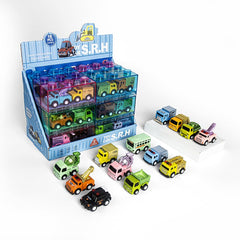 Alloy Engineering Vehicle with Storage Box