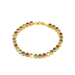 Colorful Diamond Fashion Bracelet