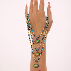 Devil's Eye Natural Stone Necklace
