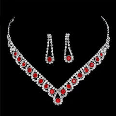 Dazzling Water Drop Gemstone Sets
