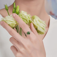 Enchanted Green Gem Ring