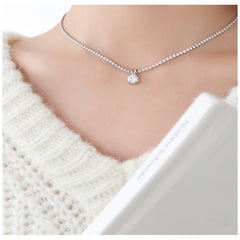 Timeless Sparkle Zircon Necklace