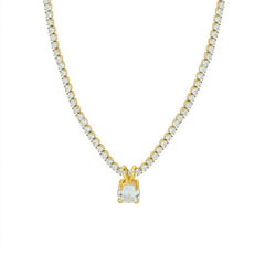 Timeless Sparkle Zircon Necklace