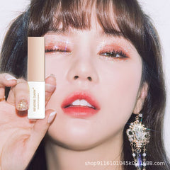 Rotating bi color gradient eye shadow stick