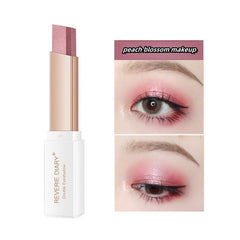 Rotating bi color gradient eye shadow stick