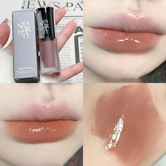 حسی پارٹی-لائٹ رائم فلو کلر آئینہ لپ گلیز