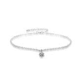 Diamond Dew Dainty Anklet