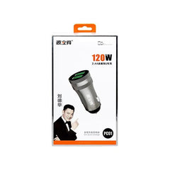 شاحن سيارة أسود