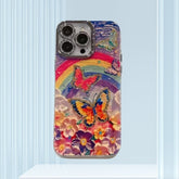 Butterfly Flower Sea Apple Phone Case