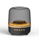 Desktop Subwoofer Black Gold Glass Bluetooth Speaker