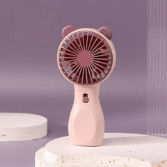 Charging Bear Handheld Small Fan