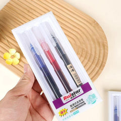 Ruistar Direct Liquid Type Ballpoint Pen-3pcs