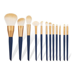 12-Piece Professional Makeup Brush Set