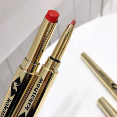 ڈبل ہیڈ لپ اسٹک لپ لائنر قلم