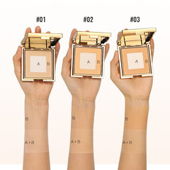 Matte oil control set powder