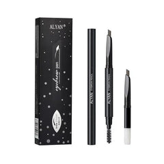 3D dual head rotating eyebrow pencil