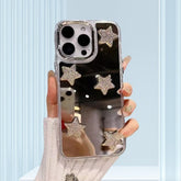 Mirror pentagram Apple phone case