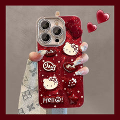 Cat Bow Apple Phone Case