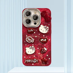 Cat Bow Apple Phone Case