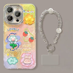 Glacier patterned phone case