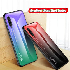 Samsung phone Gradient glass shell