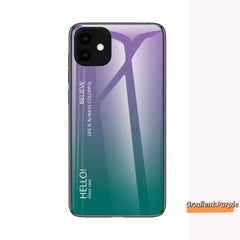 Samsung phone Gradient glass shell