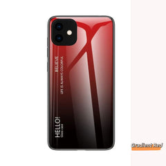 Samsung phone Gradient glass shell