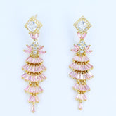 Aurora Petal Cascade Earrings