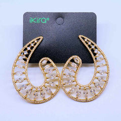 Crystal Arc Elegance Earrings