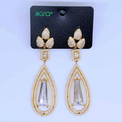 Crystal Elegance Teardrop Earrings
