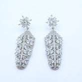 Crystal Pagoda Drop Earrings