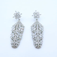 Crystal Pagoda Drop Earrings