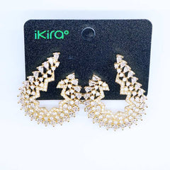 Glamorous Crystal Statement Earrings