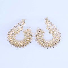 Glamorous Crystal Statement Earrings