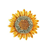 Sunflower Sparkle Brooch