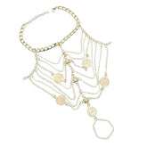 Vintage Tassel Metal Foot Chains