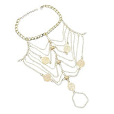 Vintage Tassel Metal Foot Chains