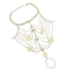 Vintage Tassel Metal Foot Chains