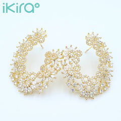 ikira_jewelry_earrings_Blossom Halo Hoop Earrings_1