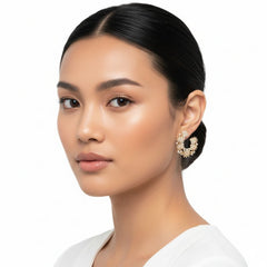 Blossom Halo Hoop Earrings