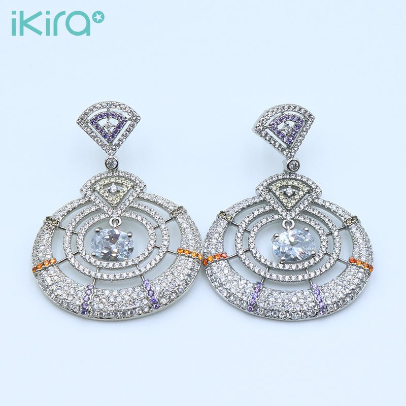 ikira_jewelry_earrings_Starlight Halo Earrings