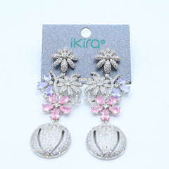 ikira_jewelry_earrings_butterfly_triple_flower_earrings_pink_2