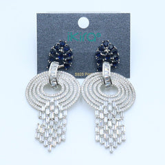 ikira_jewelry_earrings_elegant_sapphire_tassel_drop_earrings_blue_2