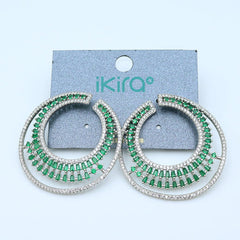 ikira_jewelry_earrings_moon_shaped_green_diamond_zircon_stud_earrings_green_2