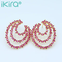 ikira_jewelry_earrings_red_diamond_moon_stud_earrings_red_1