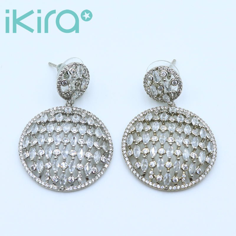 ikira_jewelry_earrings_round_silver_openwork_drop_earrings_silver_1