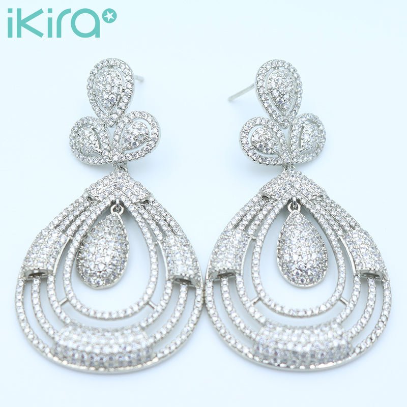 ikira_jewelry_earrings_silver_clover_teardrop_earrings_silver_1